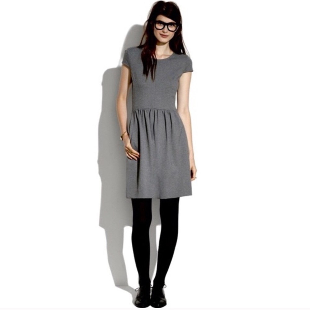EUC Madewell Ponte Screenplay Skater Dress